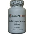 D-Phenylalanine 500mg 50 Capsules