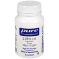 Lithium (orotate) 5 mg 90 vcaps